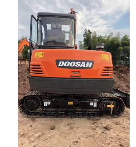 Miniexcavadora Usada de 6t, Excavadora DOOSAN DX60, Excavadora Pequeña Tipo Oruga DH60, Equipo de Excavación - Product Image 5