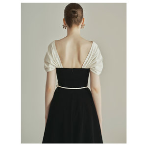 Nouvelle Collection Robe Corbeau Avec La Robe Noire Élégante Parfait Pour Toute Occasion Formelle Fabriqué À Partir De Tissu Luxueux - Product Image 5