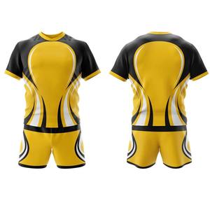 Uniforme de rugby pour hommes sur mesure de qualité supérieure ensembles respirants fabriqué en gros au Pakistan pour les vêtements d'équipe - Product Image 3