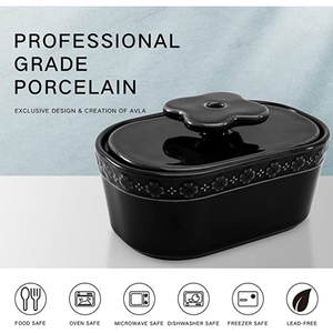 Modern style butter dish <b>with</b> <b>wooden</b> <b>lid</b> butter serving platters home and kitchenware supplies by Indian metal world - Product Image 6