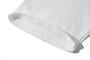 Camiseta de Manga Corta con Cuello Redondo, 220 Gramos, 100% Algodón, Impresión Digital, Anti-Pilling, con Estampado, Blanca, Corte Holgado para Hombre - Product Image 5