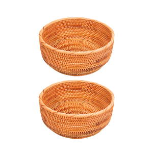 HOT SELLING Export From Vietnam Versatile Rattan <b>Basket</b> for Laundry Clothes Toys and Decorative Living Spaces - Product Image 1