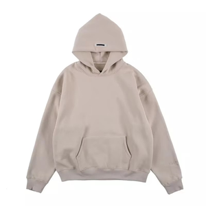 เสื้อสเวตเตอร์มีฮู้ดแบบสวมหัวมีฮู้ดโอเวอร์ไซส์ผ้าคอตตอนใส่ได้ทั้งผู้ชายและผู้หญิง - Product Image 3