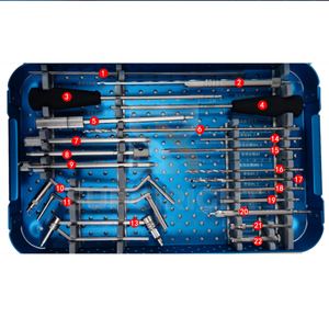 Caja quirúrgica ortopédica Kit de instrumentos para extremidades inferiores de Surgiright - Product Image 2