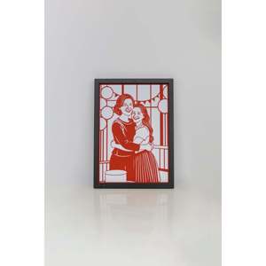 ของขวัญงานตัดกระดาษงานปรับแต่งรูปภาพส่วนตัวสำหรับวันครบรอบแต่งงานและงานฝีมือกระดาษสำหรับวันพ่อ - Product Image 3