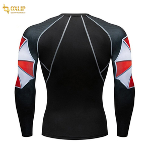 Rashguard de compression long en Spandex respirant pour homme, sur mesure, haute qualité, best-seller, vente en gros, personnalisable par sublimation, collection 2022 - Product Image 6