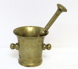 <b>Metal</b> Mortar and Pestle Beautiful Design Salt Crusher Pestle Multi-purpose Spices Kitchen Tools - Product Image 3