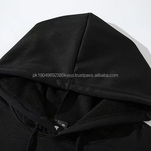 Sudaderas con Capucha de Poliéster para Hombre al por Mayor OEM, Diseño de Impresión Personalizada, Técnica Lavada, Cuello con Capucha Sólido, Talla Grande para Otoño - Product Image 2