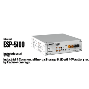 Paquete de Baterías de Almacenamiento de Energía Industrial y Comercial de 5.1KWH 100AH 48V de Endurenergy - Product Image 2