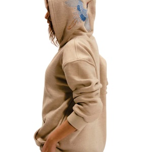 Sudaderas con Capucha Personalizadas para Mujer, MOQ Bajo, Diseño Bordado Personalizado, Etiqueta Privada OEM, 100% Algodón Vintage, 420g, Peso Pesado - Product Image 5