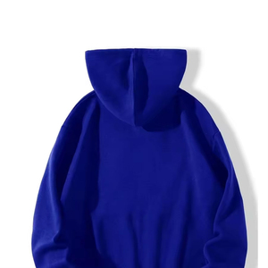 Basics Cotton Blended High Quality Streetwear Manufacturer Washed Embroidery Custom Logo <b>Zip</b> Distressed Rhinestone Men's Hoodies - Product Image 4