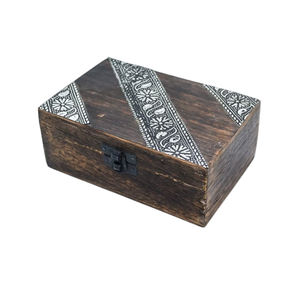 Boîte en bois de qualité supérieure avec serrure Organisateur de bijoux style étui pour articles cadeaux faits à la main Boîte de rangement pour Offre Spéciale - Product Image 6