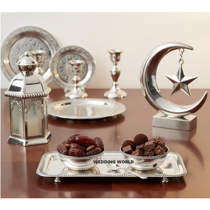 Bol à chocolat carré en métal plaqué nickel, design original, nouveau bol à bonbons, forme personnalisée, nouveau bol à chocolat fantaisie - Product Image 6