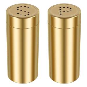 ชุดเครื่องปรุงรสเกลือและพริกไทยทรงกลมทำมือจากทองแดง เหมาะสำหรับการจัดระเบียบเครื่องครัวและอุปกรณ์บนโต๊ะอาหารอย่างมีสไตล์ - Product Image 4