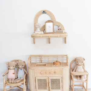 Décoration murale en rotin tissé à la main écologique pratique prix de conception de base artisanat raisonnable produits du Vietnam - Product Image 3