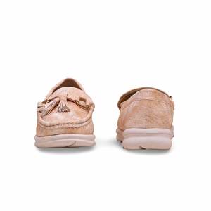 รองเท้าหนังส้นเตี้ย WN4357พีช - Product Image 2
