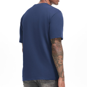 Logo personnalisé T-shirt 100% coton de haute qualité poids lourd 300GSM T-Shirt surdimensionné goutte épaule O cou T-Shirt blanc pour les hommes - Product Image 6