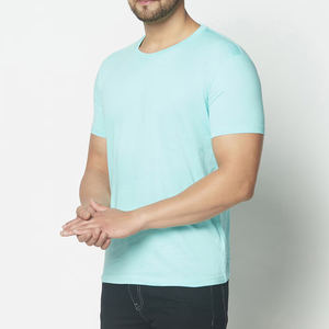 T-shirts en coton pour hommes, coupe ajustée, 180 g/m², couleurs vives, décontractés, haute qualité, vente en gros, pour la mode estivale et le commerce de détail - Product Image 6