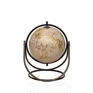 Handmade New Geography Office Decor Model Vintage Reference Rotating World Globe Map Globes