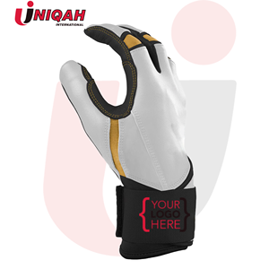 Gants de frappe de baseball en polyester/coton avec poignet court, design OEM, pour adultes, haute qualité, légers, durables, logo personnalisé - Product Image 3