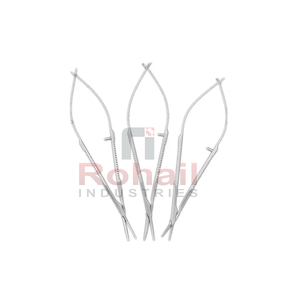 Ciseaux ophtalmiques de printemps 12.5cm titane Instruments chirurgicaux ophtalmiques capsule Vannas ciseaux chirurgicaux Sp - Product Image 4