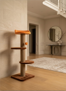 Griffoir pour chats Amistar Caramel Lift de haute qualité, adapté à toutes les races et tailles de chats. - Product Image 4