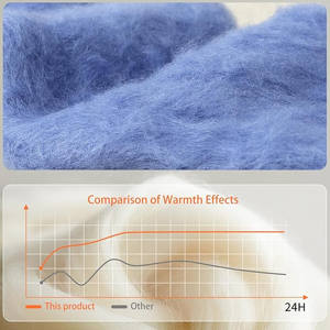 Chaussettes de sport pour homme en maille thermique de qualité supérieure, ultra chaudes, écologiques, douces, respirantes, durables, motif de dessin animé, pour l'hiver - Product Image 4