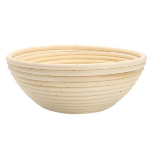 Vente en gros faite à la main en usine OEM ovale naturel rotin maison stockage pain épreuvage panier avec doublure outils de cuisson panier en rotin - Product Image 1