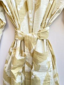 Women Kimono, Cotton Robe, Block Print, Comfortable Nightwear Dress, Bridesmaid Robe, Dressing Gown, Beachwear, Handmade Robe, - Product Image 3
