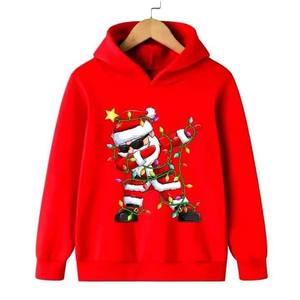 เสื้อฮู้ดแขนยาวแบบสวมหัวมีซิปเสื้อมีฮู้ดสำหรับคริสต์มาสฤดูหนาว - Product Image 6