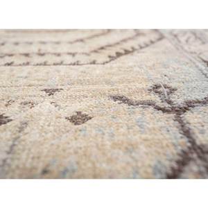 Alfombras Erbe de Lana de Color Marfil, Tejidas a Mano, Diseño Geométrico Aubusson para Hogar y Auto, 9x12-EA-3124(Cs-01) - Product Image 3