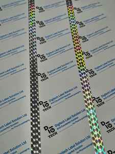 Autocollants holographiques de luxe personnalisés de haute qualité, étiquettes adhésives holographiques personnalisées en rouleau pour l'emballage haut de gamme - Product Image 2