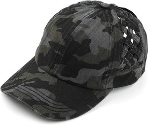 Wholesale Custom Made 5-Panel Baseball <b>Hat</b> 100% Polyester Breathable <b>Waterproof</b> Terry Fabric Adjustable Camouflage Pattern - Product Image 6