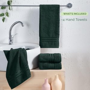 Ensemble d'essuie-mains en coton turc 100% à séchage rapide et haute qualité absorbante avec logo personnalisé écologique - Product Image 2