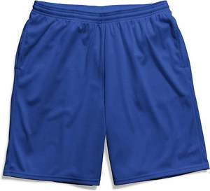 Meilleure qualité 100% Polyester Basketball Shorts haute qualité solide motif maille Quickdry respirant cordons fermeture à glissière - Product Image 1