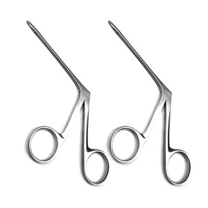 Venta caliente Duckbill Micro Ear Forceps 3,3 alta calidad inoxidable pediátrico ENT Medic Instruments Alligator Polypus Forceps - Product Image 6