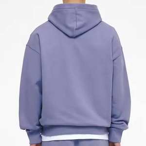 Sweat-shirts pour hommes de haute qualité 500 GSM, personnalisés, nouvelle tendance, fermeture éclair, poche kangourou, design pour hommes - Product Image 2