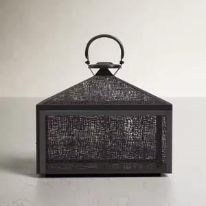 Adorable lanterne marocaine découpée au laser pour la décoration intérieure décoration de la chambre jardin et décor de fête utilisation lanternes en métal - Product Image 5