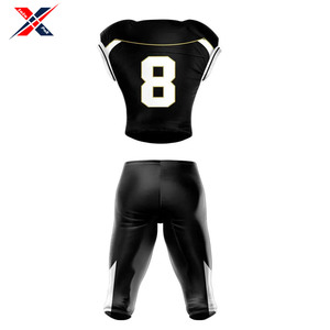 Maillot de football américain personnalisé fait main, couleur au choix, 100% polyester respirant, unisexe, personnalisation de l'équipement d'équipe, haute qualité - Product Image 2