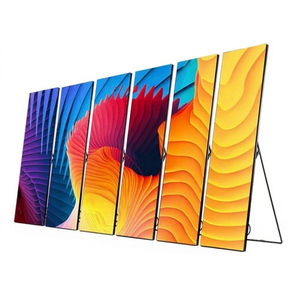 Panneau d'affichage LED Junchen P2.5 4K HDR10+ pour intérieur, couleur pleine, support publicitaire sur pied mobile, luminosité 1200 cd, garantie 3 ans - Product Image 1