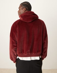 Jersey térmico de terciopelo de algodón 100% de alta calidad, sudaderas con capucha de terciopelo de talla grande, logotipo bordado personalizado, sudaderas con capucha de terciopelo - Product Image 2