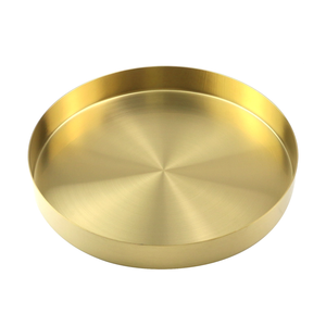 Bandeja de servicio de bebidas de metal moderno para cocina y sala de estar - Product Image 4