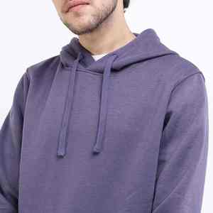 Sudadera con Capucha de Algodón Grueso de 500 Gsm para Hombre, Estilo Urbano, Estampado Puff, Talla Grande, Unisex, Personalizable con Logotipo, Sudadera con Capucha Lisa para Hombre - Product Image 3