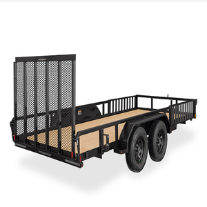 Remolque de plataforma baja de 10 ejes y 200 toneladas, extensible, de cuello de cisne, tamaño pequeño, para transporte de carga utilitaria. - Product Image 3