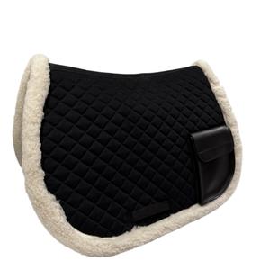 Almohadilla de Silla de Montar para Caballo, Diseño Personalizado, de Alta Gama, Transpirable, Forrada con Felpa Suave, para Salto y Equitación Invernal - Product Image 1
