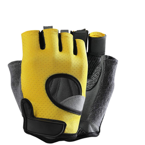 Gants de gymnastique professionnels demi-doigt pour femmes hommes Polyester cyclisme entraînement protecteur de main - Product Image 6