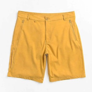 Custom Men's Casual <b>Chino</b> Golf <b>Shorts</b> Solid Front Quick Dry Eco-Friendly Waterproof High Street Mid <b>Waist</b> <b>Elastic</b> Closure - Product Image 1