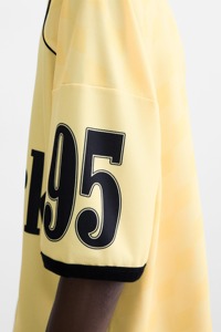 เสื้อยืดลำลองคอปกขนาดพลัสไซส์ลายกราฟิกสำหรับผู้ชาย - Product Image 3