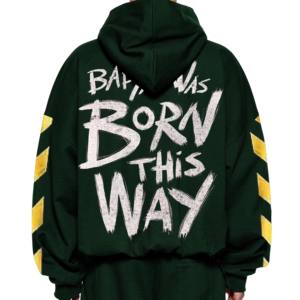 Sweat à capuche thermique pour homme brodé personnalisé Street Wear Full Zip Up et pull à capuche Oversize Sherpa Puff Print Hoodies - Product Image 4