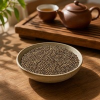 Graines de Perilla Torréfiées à Sec de Qualité Supérieure, Directement de l'Usine, pour Mélanges de Thé, Utilisation Culinaire et Industrie Agroalimentaire